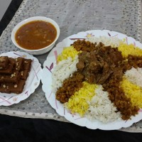 فیله گوسفند با سبزیجات معطر