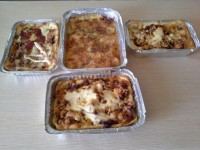 لازانیا با خمیر نیم پخت