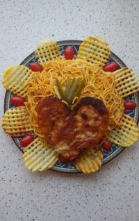 تزئین ماکارونی