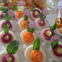 ژله کج با پاناکوتا وژله رولی