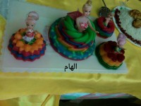 ژله رنگین کمان برا شام عروسی خواهرم