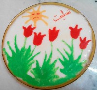 طراحی روی ماست (این طرح رو بخاطر عروج حجاج و شهدای منا به درگاه الوهیت درستش کردم). خدا همگیشونو بیامرزه و به بازماندگانشون صبر بده.