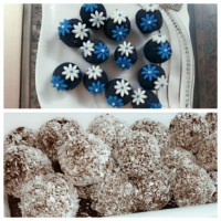 ترافل های شکلاتی