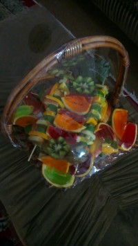 ترکیبی از میوه و ژله