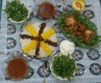 زرشک پلو بامرغ