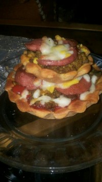 پیتزای لقمه ای