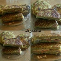 همبرگر خانگی شکم پر (دست پخت همسری)