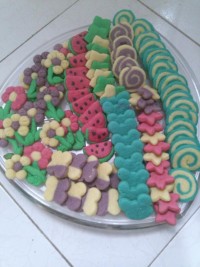 بیسکوییت دورنگ