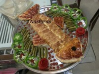 اشترودل صبحانه (املت در خمیر یوفکا)