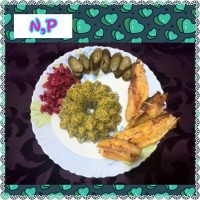 اینم شام تولدم شویدپلو با ماهی تیلاپیا