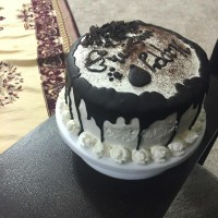 کیک خامه دستپخت دخترم