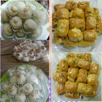 شیرینی دانمارکی و رافایلو (توپکهای نارگیلی)