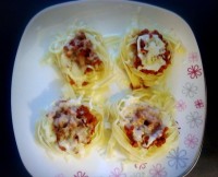 ماکارانی اشیانه ای