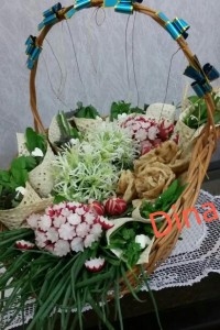 تزیین سبزی