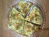 خوراک لقمه ای گوشت و پنیر