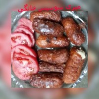 سلام. این سوسیس خانگی را خوب سرخ کردم بسیار عالی بود