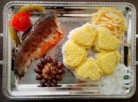 شوید باقلاپلو با ماهی