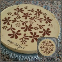 کیک شیفون بار روکش موس نسکافه ای