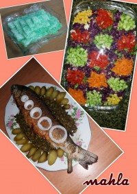 ماهی شکم پر بدون فر