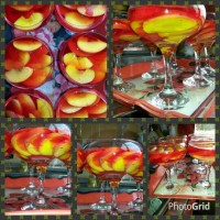 ژله های من واسه مهمونی که متاسفانه مریض شدم مهمونی لغو شد ^o^