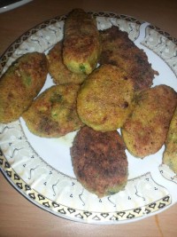 کروکت سیب زمینی و جعفری