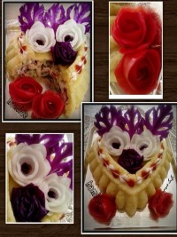 کیک سیب زمینی