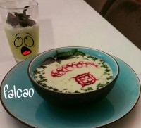 سوپ کرفس و قارچ (cream soup)