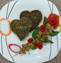 کوکو سبزی،،قلبی