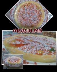 ژله پیتزا با حداقل امکانات . صرفا جهت تجربه