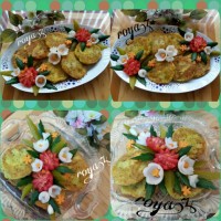 تزیین کوکو سیب زمینی