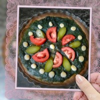 پیتزا اسفناج