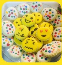 بیسکوییت باتزیین آیسینگ