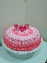 کیک شیر داغ