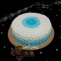 ژلو کیک دو رنگ