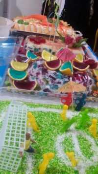 ژله به مناسبت تولد نوه گلم