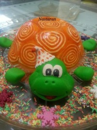 ژله فرفره ای یا رولتی