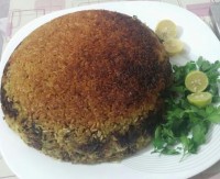 ته چین دو رنگ ماهی