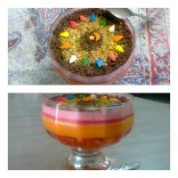ژله چندلایه