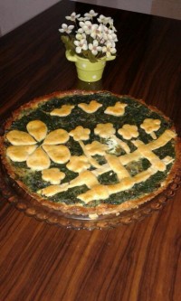 کوکو سبزی قالبی در فر