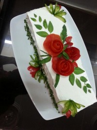 کیک مرغ
