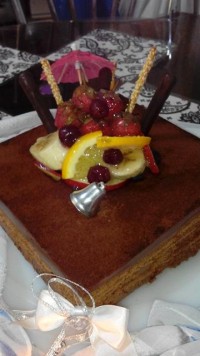 کیک تمام شکلاتی