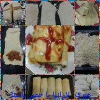 رول لازانیا با سس گوجه