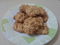 شیرینی ماکارون جو و نارگیل