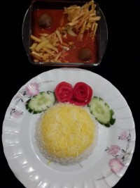 چلوخورشت قیمه