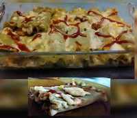 لازانیا لقمه ایی