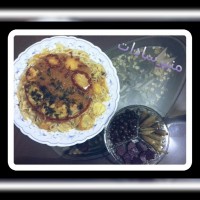 ماکارونی با ته دیگ قالبی