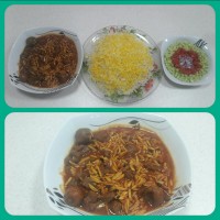 خورشت خلال بادام (کرمانشاهی)