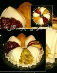 ژله هفت میوه (ژله عمودی)