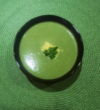 سوپ اسفناج و کدو سبز