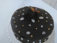 کیک تولد شکلاتی